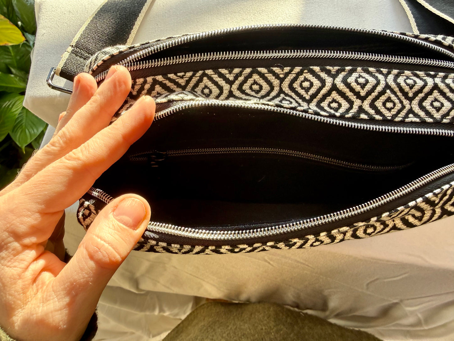 Rae Dual Zip Crossbody Bag