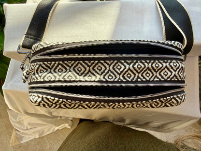 Rae Dual Zip Crossbody Bag